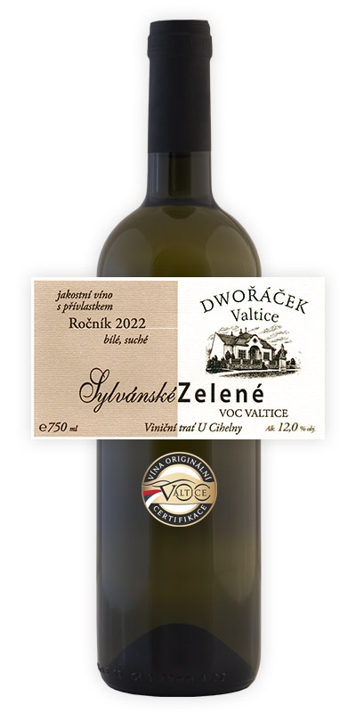  Vinařství Dwořáček - Sylvánské zelené - Bílá vína